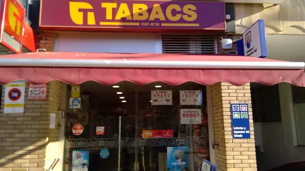 Imagen del punto de venta de Lotería