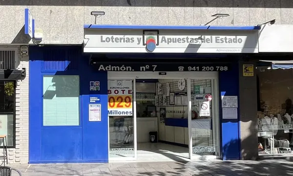 Imagen del punto de venta de Lotería