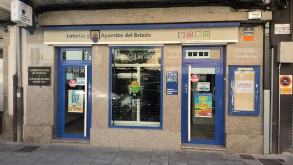 Imagen del punto de venta de Lotería