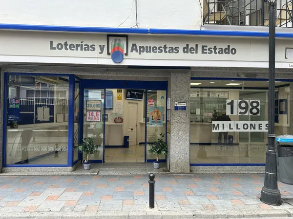 Imagen del punto de venta de Lotería