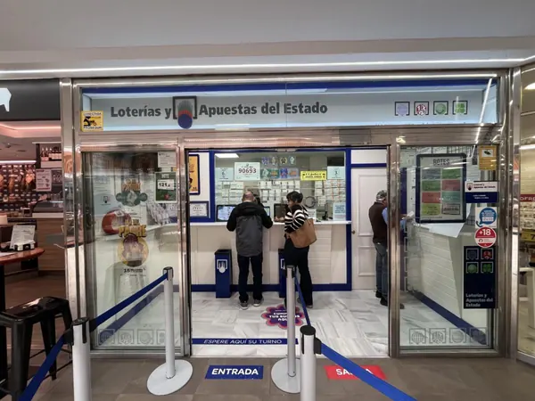 Imagen del punto de venta de Lotería