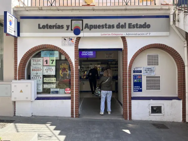 Imagen del punto de venta de Lotería
