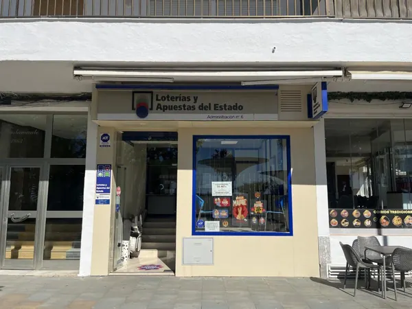 Imagen del punto de venta de Lotería