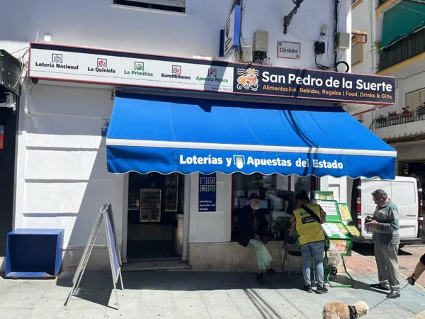 Imagen del punto de venta de Lotería