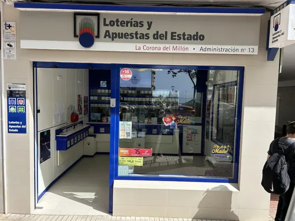 Imagen del punto de venta de Lotería