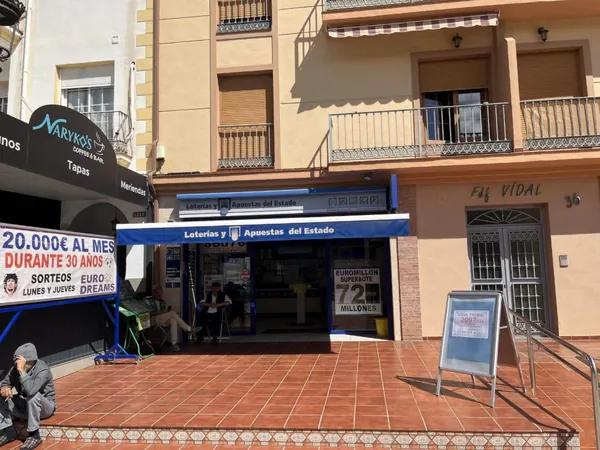 Imagen del punto de venta de Lotería