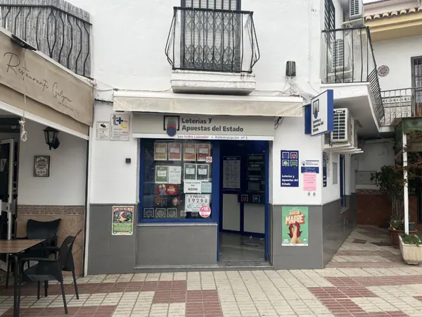 Imagen del punto de venta de Lotería