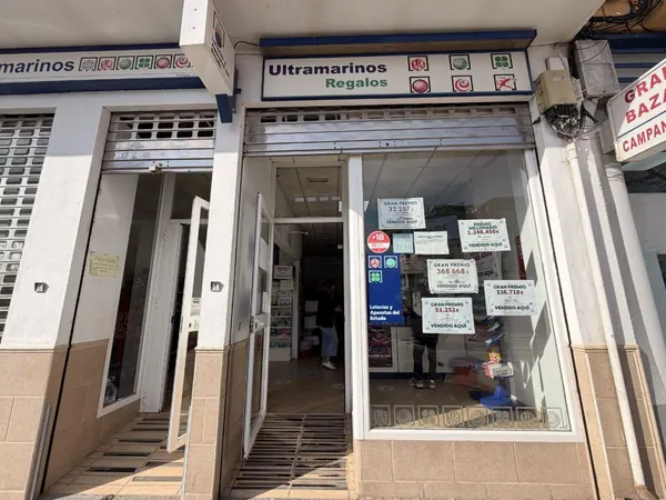 Imagen del punto de venta de Lotería