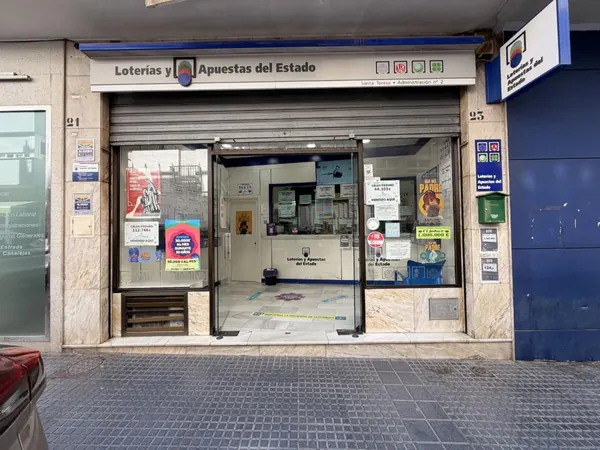 Imagen del punto de venta de Lotería