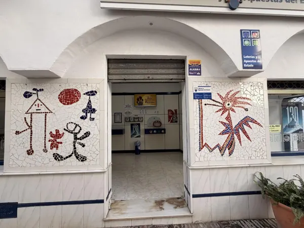 Imagen del punto de venta de Lotería