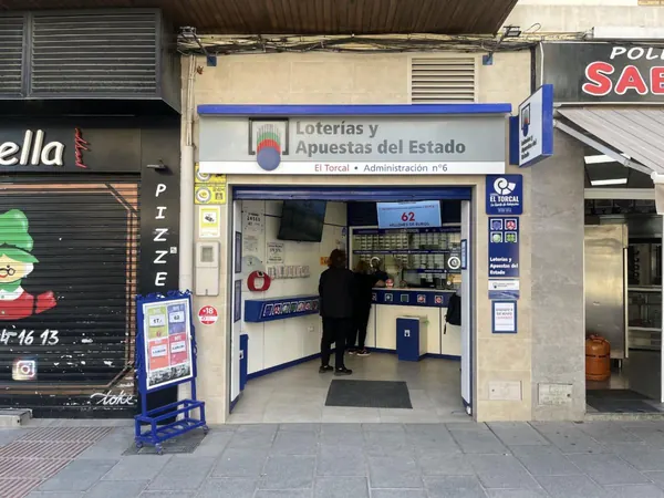 Imagen del punto de venta de Lotería
