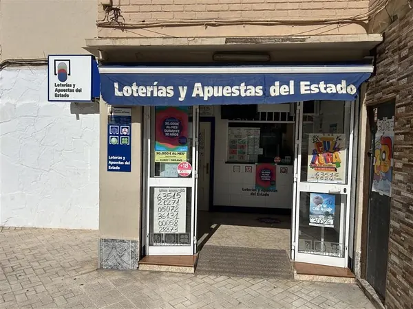 Imagen del punto de venta de Lotería