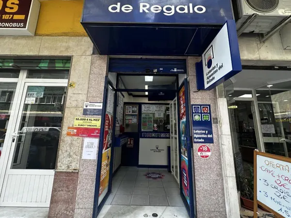 Imagen del punto de venta de Lotería