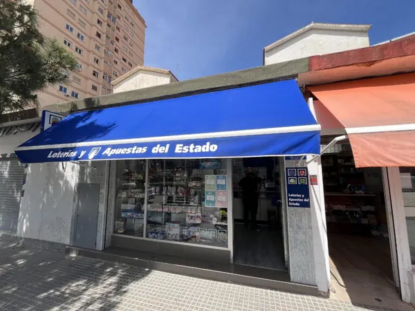 Imagen del punto de venta de Lotería