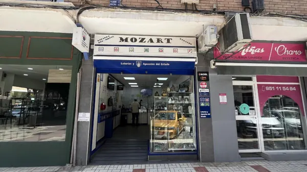 Imagen del punto de venta de Lotería