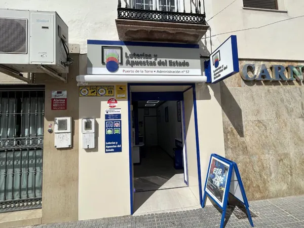 Imagen del punto de venta de Lotería
