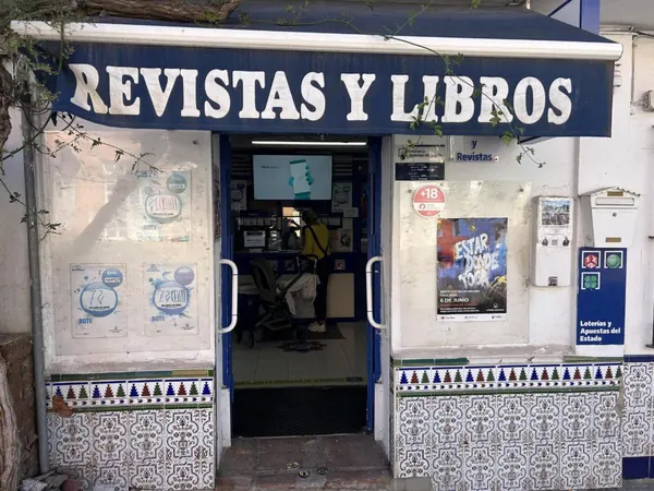 Imagen del punto de venta de Lotería