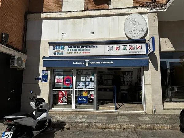 Imagen del punto de venta de Lotería