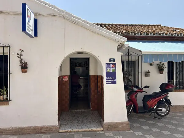 Imagen del punto de venta de Lotería