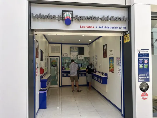 Imagen del punto de venta de Lotería