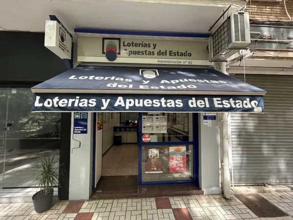 Imagen del punto de venta de Lotería