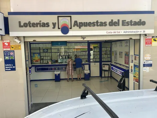 Imagen del punto de venta de Lotería