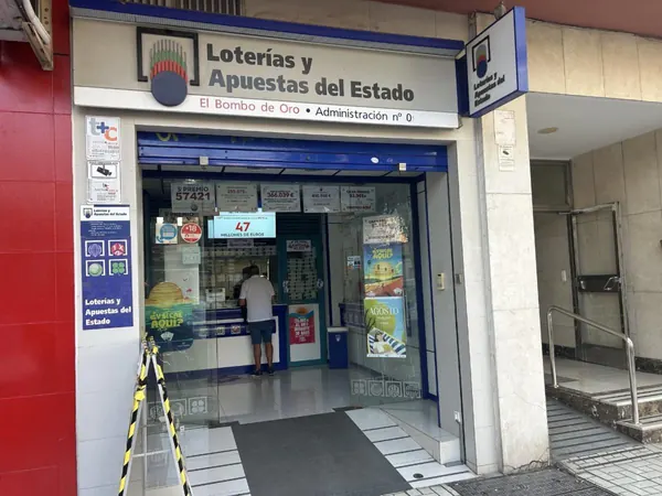 Imagen del punto de venta de Lotería