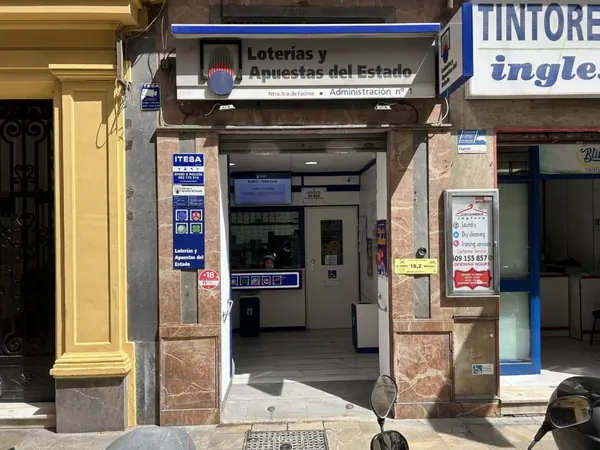 Imagen del punto de venta de Lotería