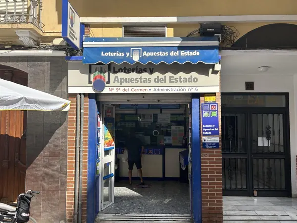 Imagen del punto de venta de Lotería