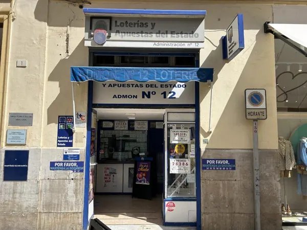 Imagen del punto de venta de Lotería