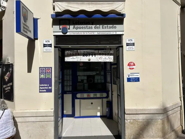 Imagen del punto de venta de Lotería