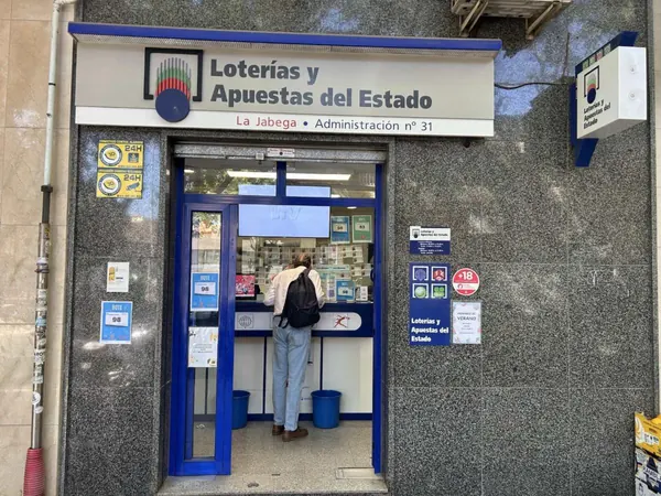 Imagen del punto de venta de Lotería