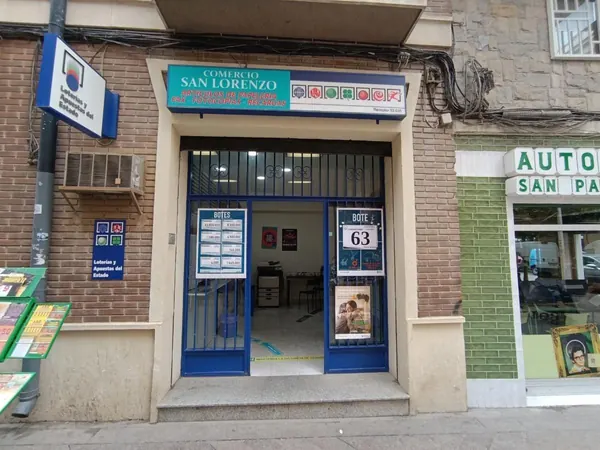 Imagen del punto de venta de Lotería