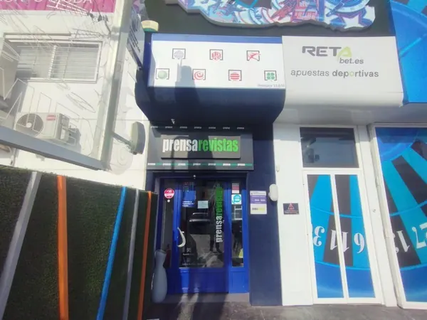 Imagen del punto de venta de Lotería