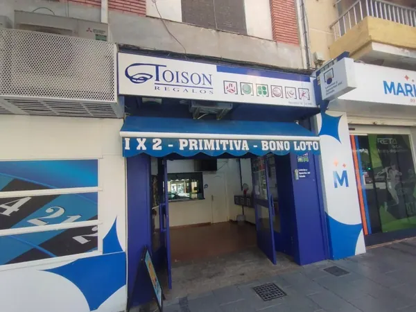 Imagen del punto de venta de Lotería