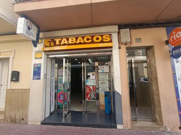 Imagen del punto de venta de Lotería