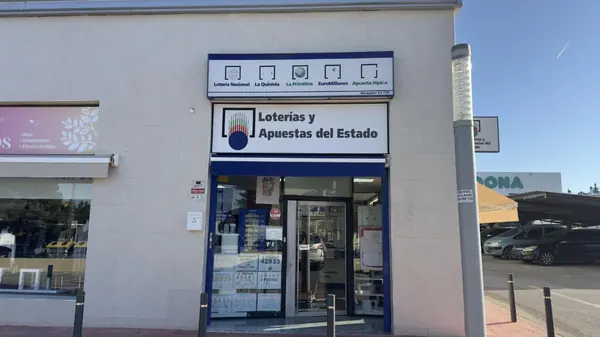 Imagen del punto de venta de Lotería