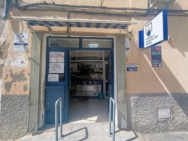 Imagen del punto de venta de Lotería