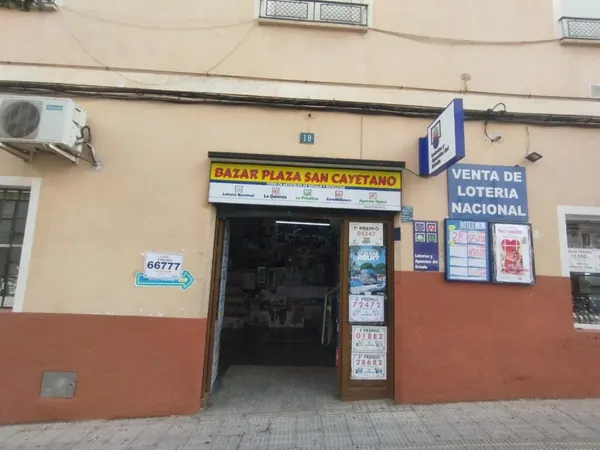 Imagen del punto de venta de Lotería