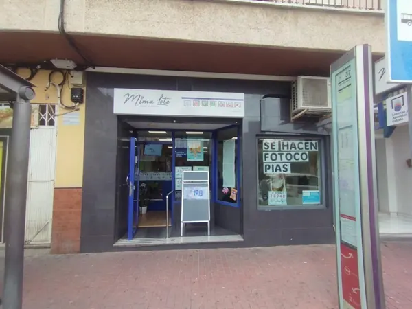 Imagen del punto de venta de Lotería