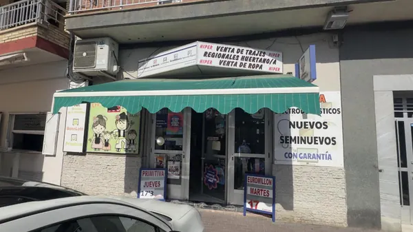 Imagen del punto de venta de Lotería