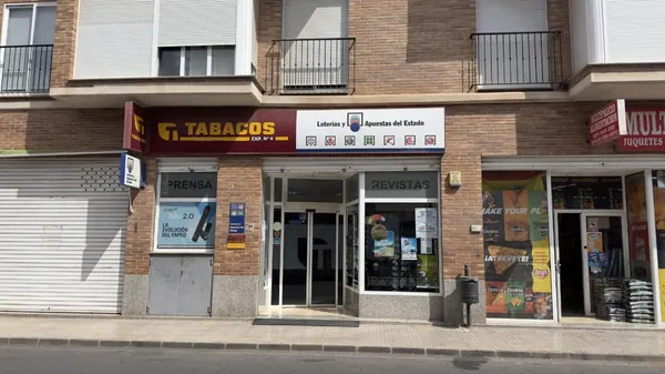 Imagen del punto de venta de Lotería