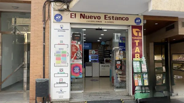 Imagen del punto de venta de Lotería