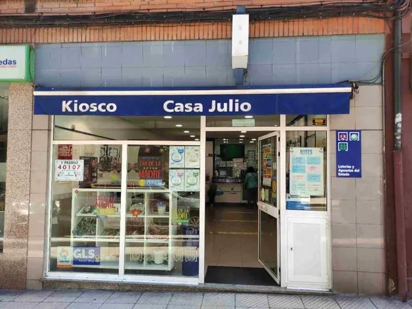 Imagen del punto de venta de Lotería