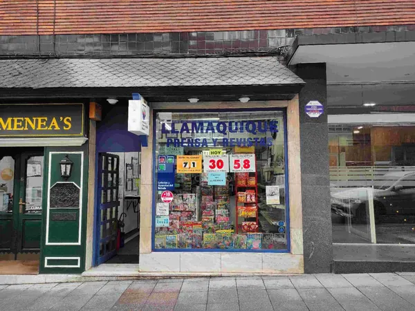 Imagen del punto de venta de Lotería