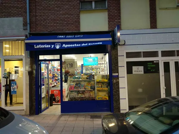 Imagen del punto de venta de Lotería