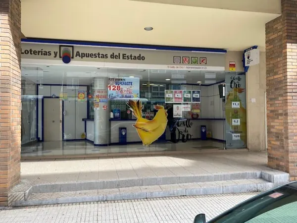 Imagen del punto de venta de Lotería
