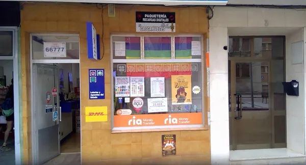 Imagen del punto de venta de Lotería
