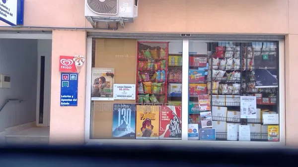 Imagen del punto de venta de Lotería