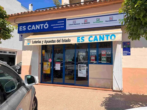 Imagen del punto de venta de Lotería